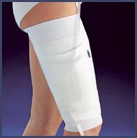 md 30350 support pour poche urinaire à la cuisse